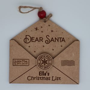 Dear Santa Ornament