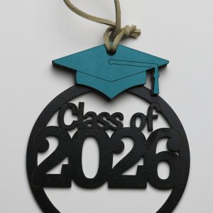 Graduation Ornament-Personalized Round