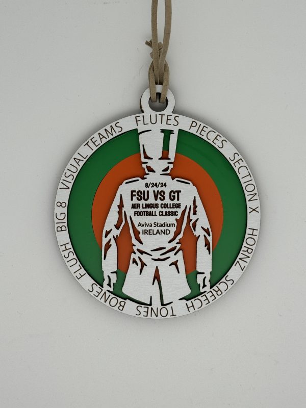 Marching Chiefs Ireland Game Ornament