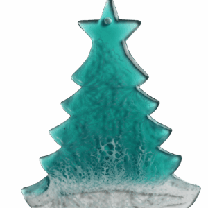 Coastal Resin Tree Christmas Oranment