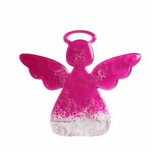Coastal Resin Angel Christmas Ornament